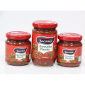 heißer Verkauf Tomatenmark in Glas unterschiedlicher Größe Private Label